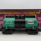 MTH 20-96069 O NYC 8000 Gallon Tank Car #180401 EX/Box