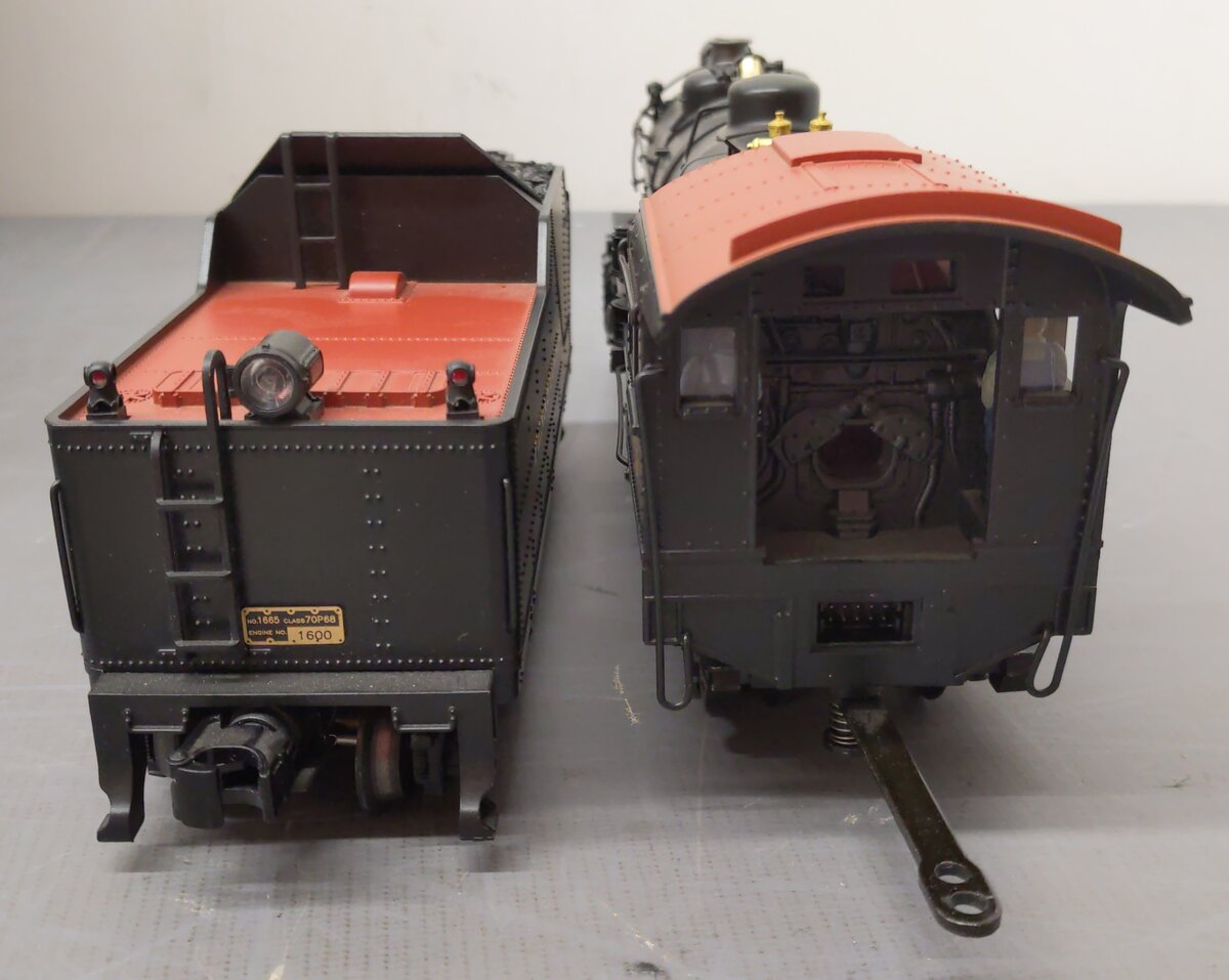 MTH 20-3038-1 O Pennsylvania 4-4-2 Atlantic Steam Locomotive & Tender #1600 w/PS EX/Box