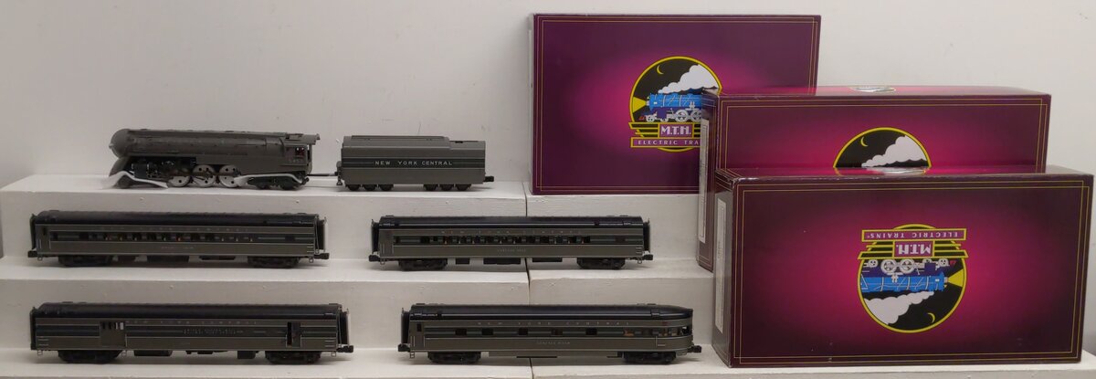 MTH 20-3526-1 New York Central O Gauge Steam Passenger Train Set w/PS 3.0 LN/Box