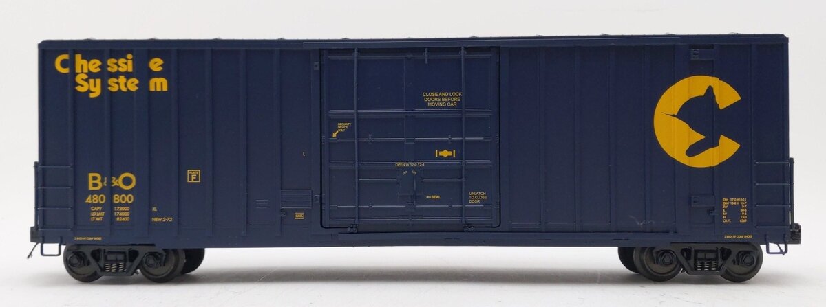 MTH 20-2782C O Gauge Chessie 50' High Cube Boxcar LN/Box
