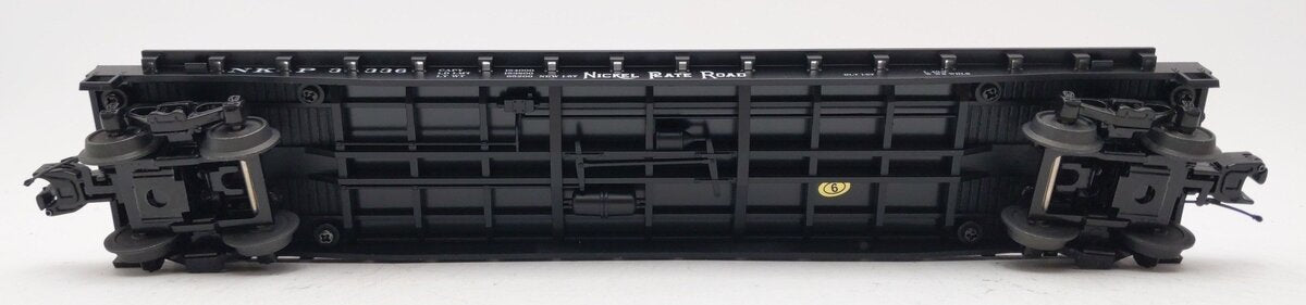 MTH 20-95407 O Gauge Nickel Plate Road Flatcar w/ 2 PUP Trailers #3336 LN/Box