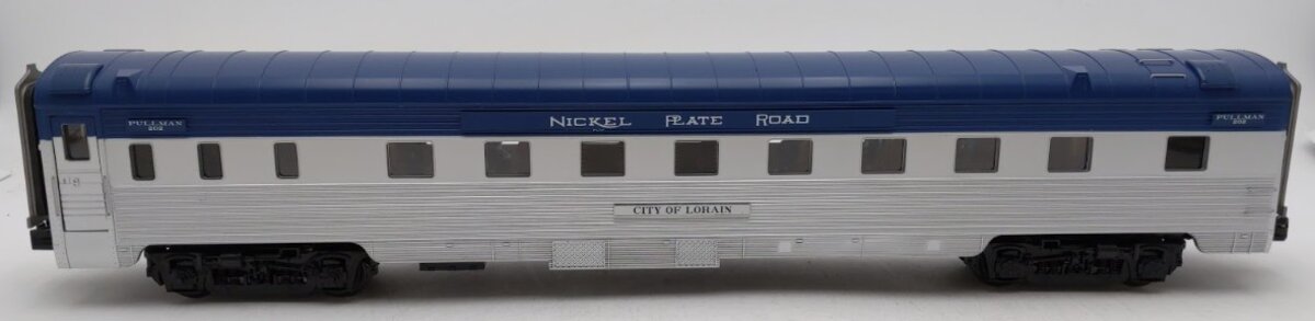 MTH 20-68218 O Gauge Nickel Plate Road 70' Streamlined Sleeper Car VG/Box
