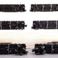 MTH 20-90546 O Gauge C&O 50-Ton 41' Wood Flat Car w/ Sherman Tank 6-Car Set EX/Box