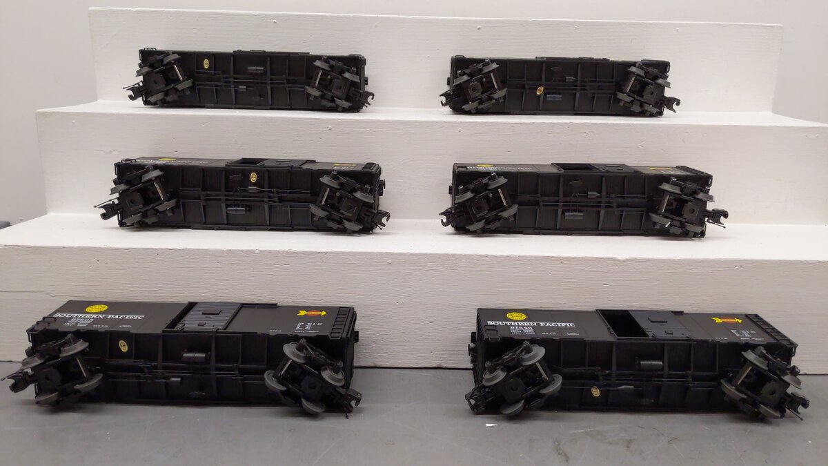 MTH 20-90732 Southern Pacific 6-Car 40' AAR Boxcar Set LN/Box