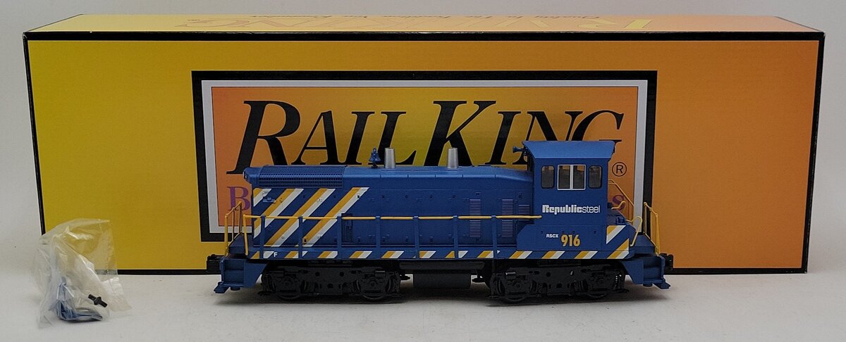 MTH 30-20842-1 Republic Steel O Gauge SW1500 Diesel Switcher w/Proto-Sound 3.0 LN/Box