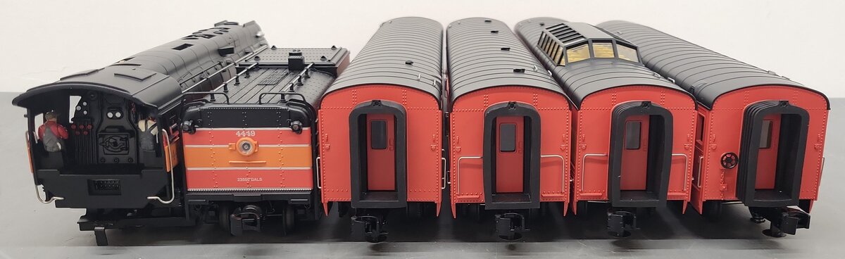 MTH 30-1526-1 O SP 4-8-4 Imperial GS-4 Northern Steam Passenger Set PS2 LN/Box