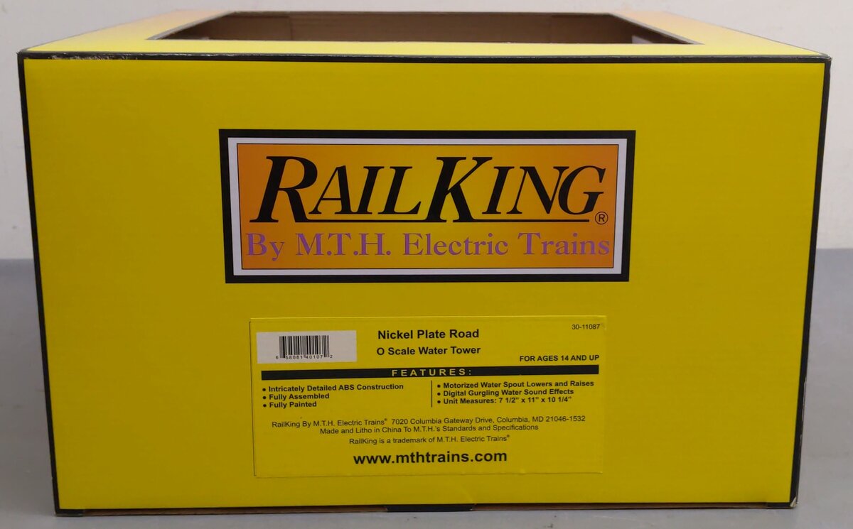 MTH 30-11087 O Gauge NKP Operating Water Tower w/digital sounds LN/Box