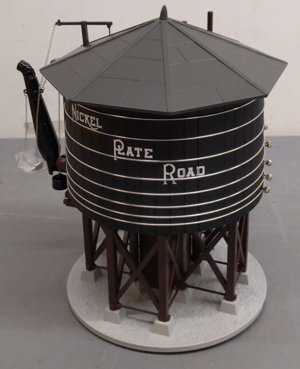 MTH 30-11087 O Gauge NKP Operating Water Tower w/digital sounds LN/Box