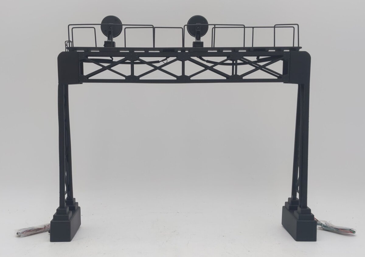 MTH 30-11030 O Gauge Pennsylvania Operating Signal Bridge LN/Box