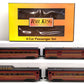 MTH 30-67296 O Pennsylvania 60' Streamlined ABS Passenger Car Set (Set of 4) NIB