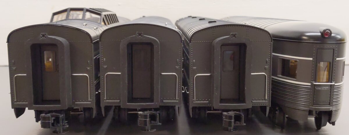 MTH 30-67288 O New York Central 60' Streamlined ABS Passenger Car Set (Set of 4) LN/Box