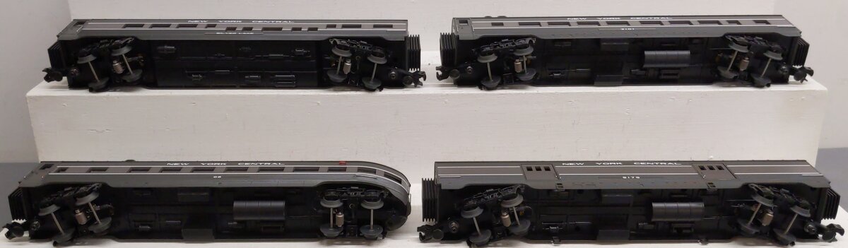 MTH 30-67288 O New York Central 60' Streamlined ABS Passenger Car Set (Set of 4) LN/Box