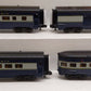 MTH 30-68229 Baltimore & Ohio O Gauge 4-Car 60’ Streamlined Passenger Set NIB