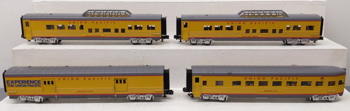 MTH 30-68248 O Union Pacific 60' Streamlined Passenger Car Set (4) LN/Box