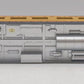 MTH 30-68250 O Gauge Union Pacific 60' Streamlined Coach Car EX/Box