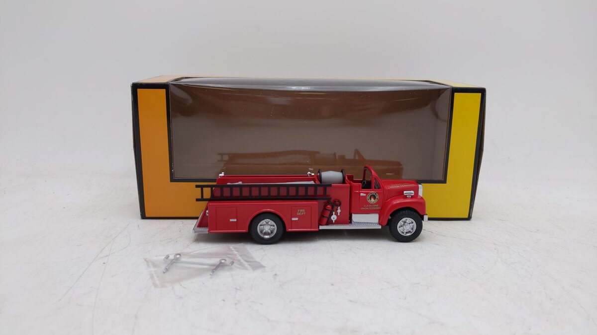 MTH 30-50103 O Cleveland Union Terminal Fire Truck - Die-Cast LN/Box