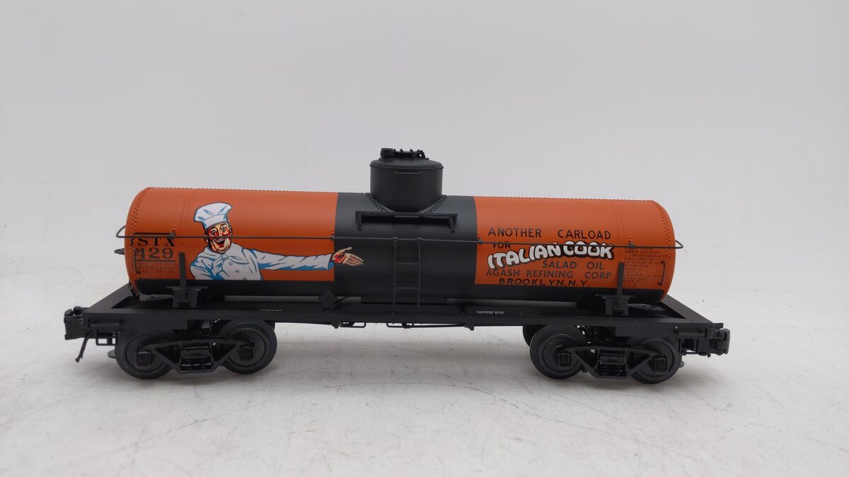 Atlas 8641 O Gauge Italian Cook 8,000 Gallon Tank Car #429 (3-Rail) LN/Box