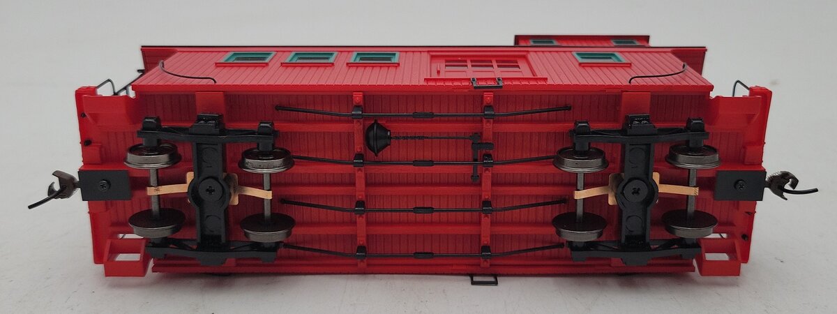 Bachmann 26703 On30 Undecorated Red Wood Side-Door Caboose NIB