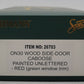 Bachmann 26703 On30 Undecorated Red Wood Side-Door Caboose NIB