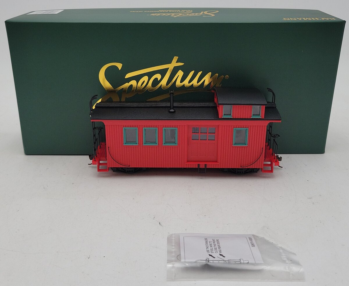 Bachmann 26703 On30 Undecorated Red Wood Side-Door Caboose NIB