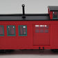 Bachmann 26703 On30 Undecorated Red Wood Side-Door Caboose NIB