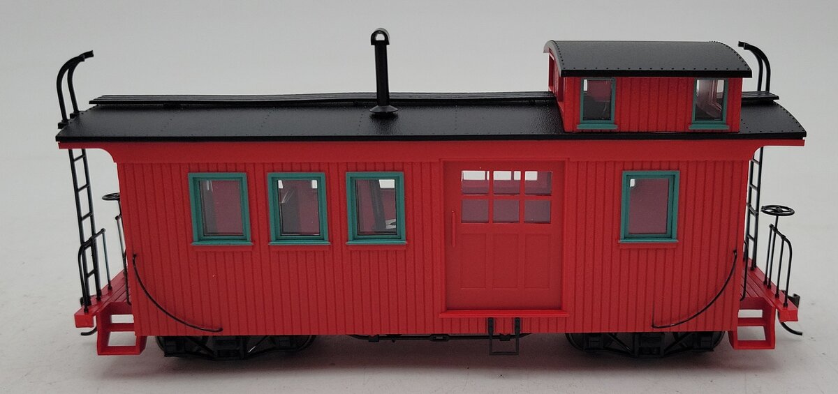 Bachmann 26703 On30 Undecorated Red Wood Side-Door Caboose NIB