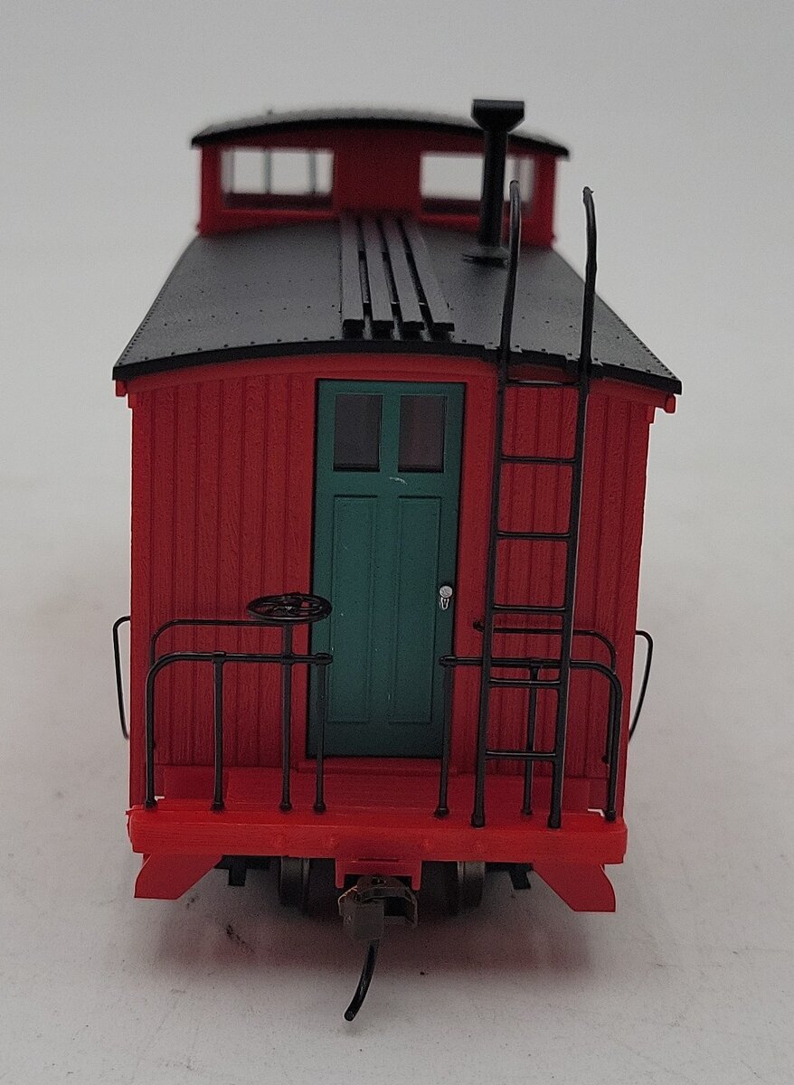 Bachmann 26703 On30 Undecorated Red Wood Side-Door Caboose NIB