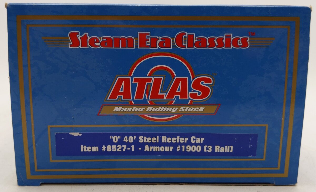 Atlas 8527-1 Armour 40' Steel Boxcar #1900 [3 Rail] EX/Box