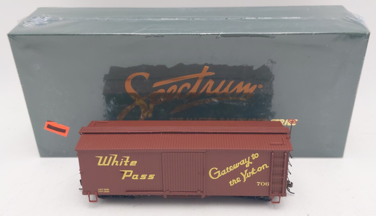 Bachmann 27001 On30 White Pass and Yukon Box Car LN/Box