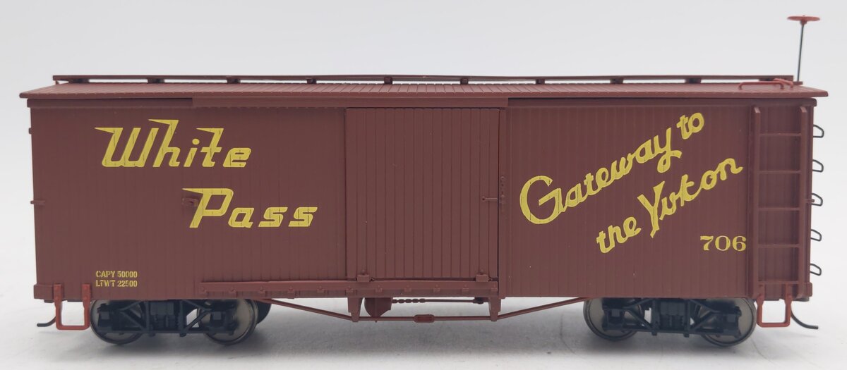 Bachmann 27001 On30 White Pass and Yukon Box Car LN/Box