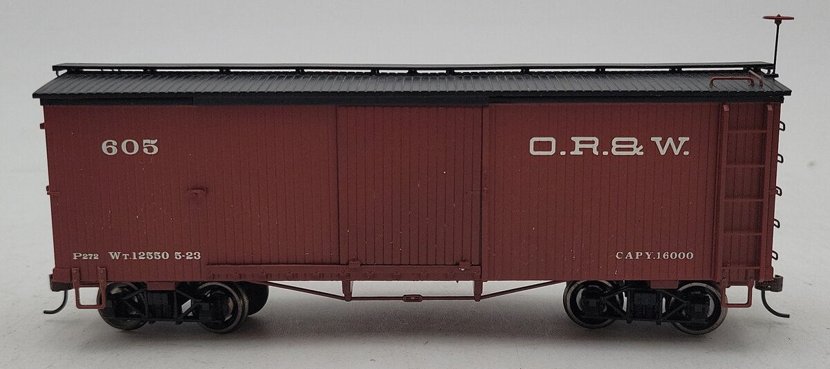 Bachmann 27029 On30 Ohio River & Western Wood Boxcar NIB