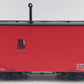 Bachmann 26562 On30 Data Only Red 18' Logging Caboose