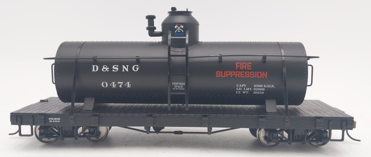 Bachmann 27122 On30 Durango & Silverton Tank Car #0474 NIB