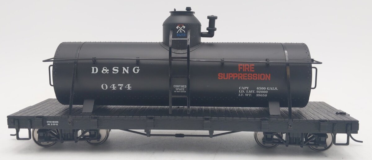 Bachmann 27122 On30 Durango & Silverton Tank Car #0474 NIB
