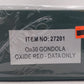 Bachmann 2720 On30 Oxide Red Gondola Data Only NIB