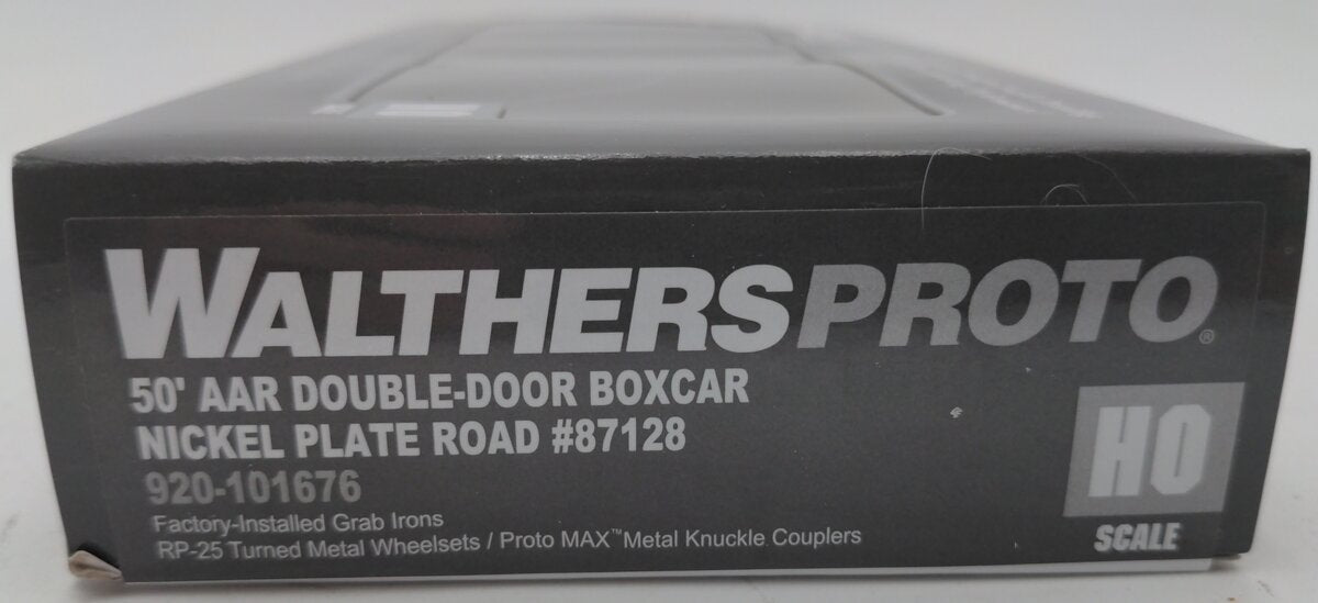 Walthers 920-101676 HO Nickle Plate Road 50' AAR Double-Door Boxcar RTR #87128 EX/Box