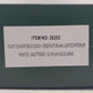 Bachmann 26202 On30 Unlettered Olive Coach/Observation Car with Lighted Interior NIB