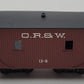 Bachmann 27718 "On 30" Freight Cars Caboose - Ohio River & Western EX/Box