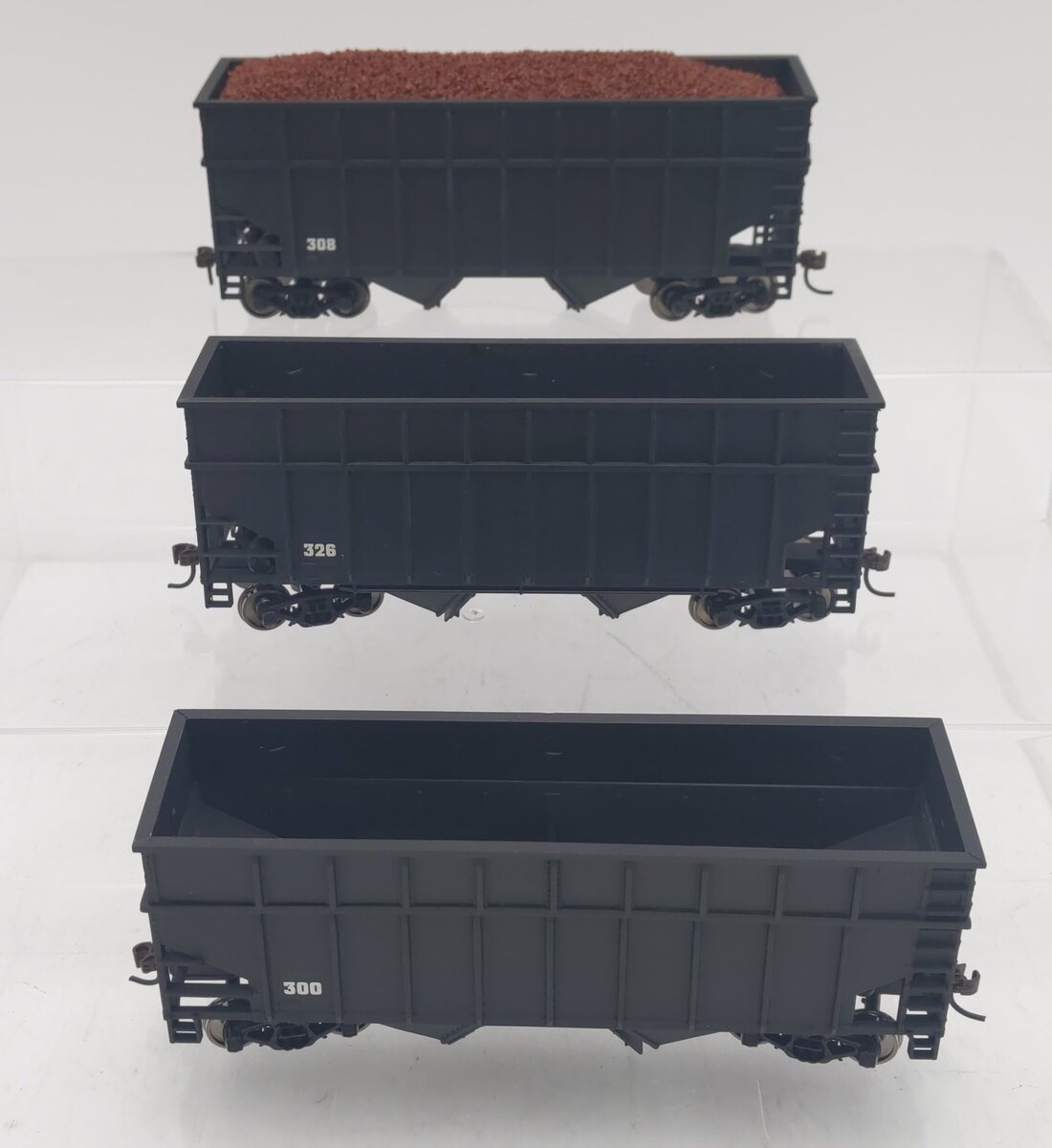 Walthers 932-3091 HO U.S. Steel Coke Car #300/#308/#326 Kit (Pack of 3) LN/Box