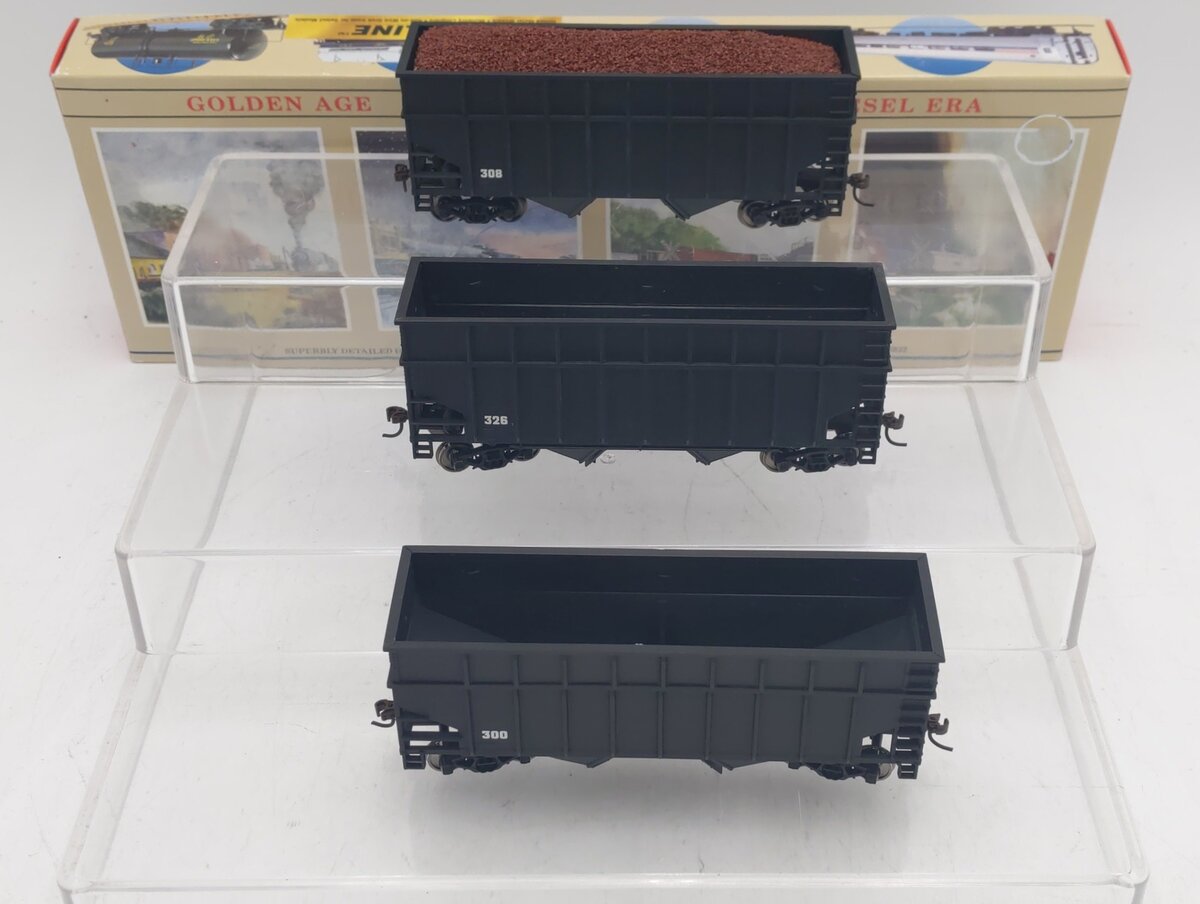Walthers 932-3091 HO U.S. Steel Coke Car #300/#308/#326 Kit (Pack of 3) LN/Box