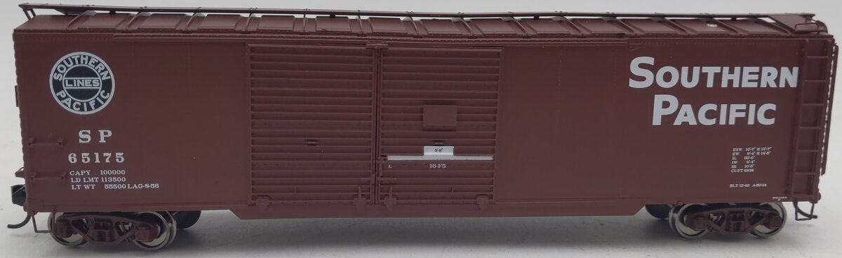 Walthers 920-101685 HO Southern Pacific 50' AAR Double-Door Boxcar RTR #65175 EX/Box