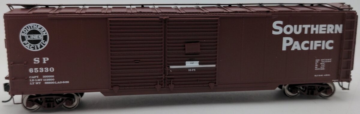 Walthers 920-101686 HO Southern Pacific 50' AAR Double-Door Boxcar RTR #65330 EX/Box