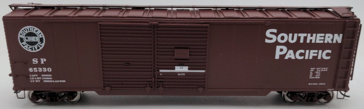 Walthers 920-101686 HO Southern Pacific 50' AAR Double-Door Boxcar RTR #65330 EX/Box