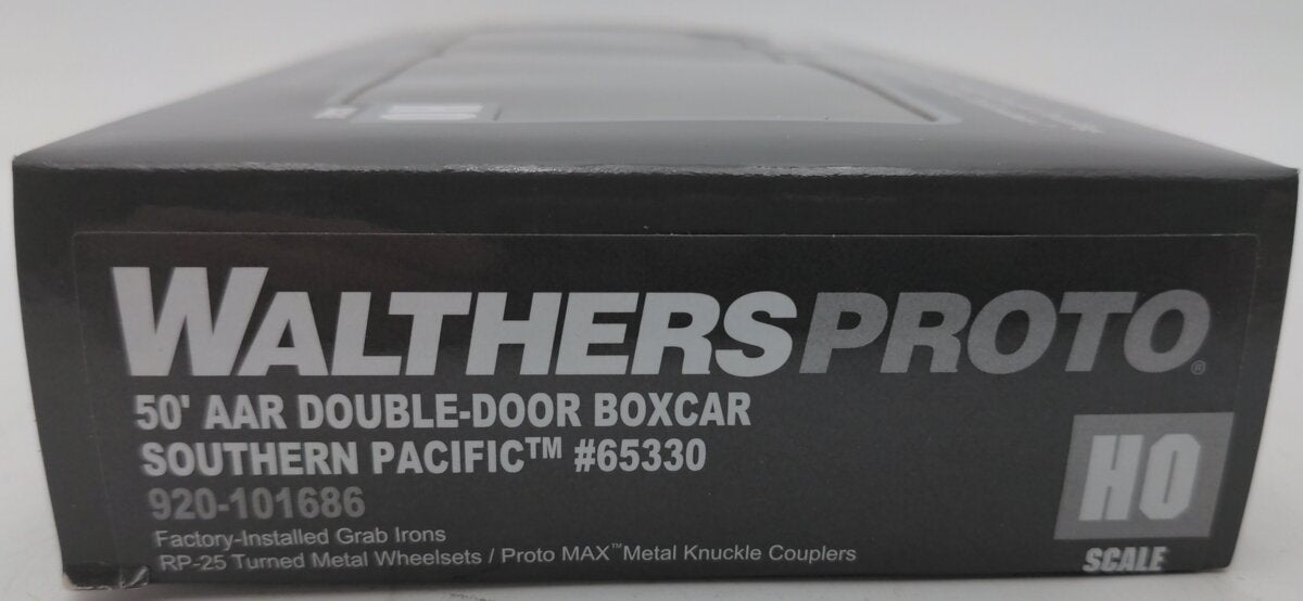 Walthers 920-101686 HO Southern Pacific 50' AAR Double-Door Boxcar RTR #65330 EX/Box