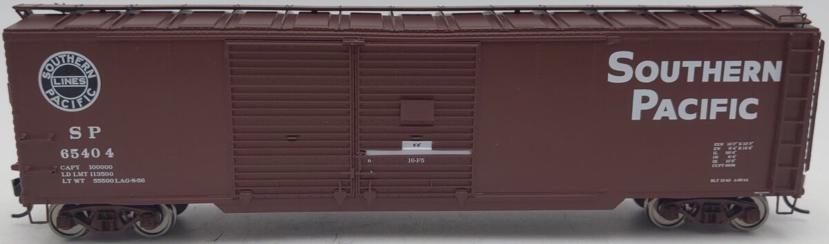 Walthers 920-101687 HO Southern Pacific 50' AAR Double-Door Boxcar RTR #65404 EX/Box