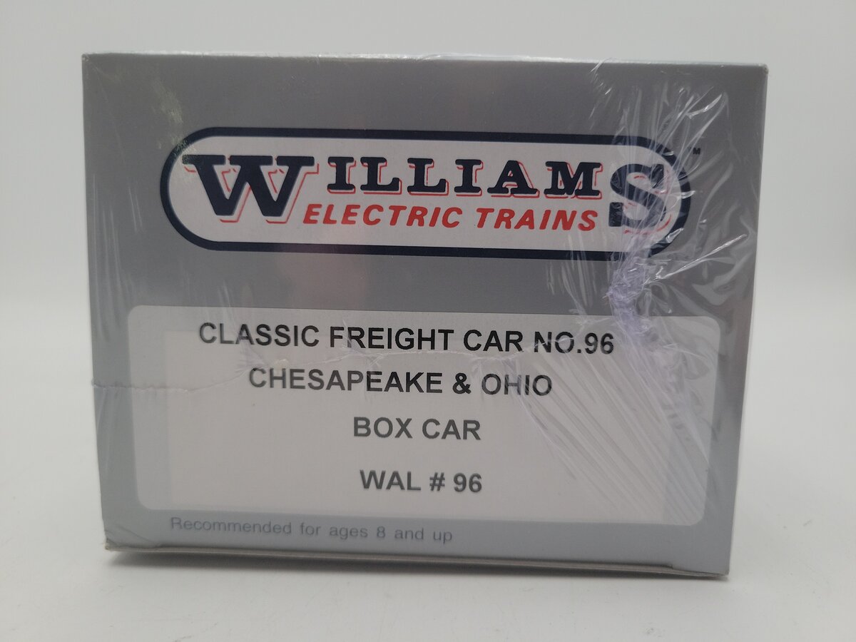 Williams WAL96 O Gauge Chesapeake & Ohio Boxcar #9476 MT/Box