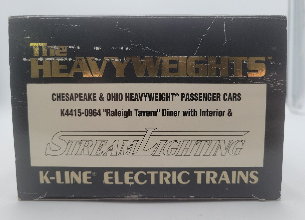 K-Line K4415-0964 O Gauge C&O Raleigh Tavern 18