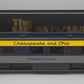 K-Line K4415-0964 O Gauge C&O Raleigh Tavern 18" Heavyweight Diner Car #964 EX/Box