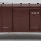 Weaver G23000 O Gauge B&O Wagontop Boxcar w/ Flat Panel Doors #381798 (3 Rail) LN/Box