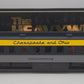 K-Line K4415-1620 O Gauge C&O "Williamsburg" 18" Heavyweight Coach Car #1620 EX/Box